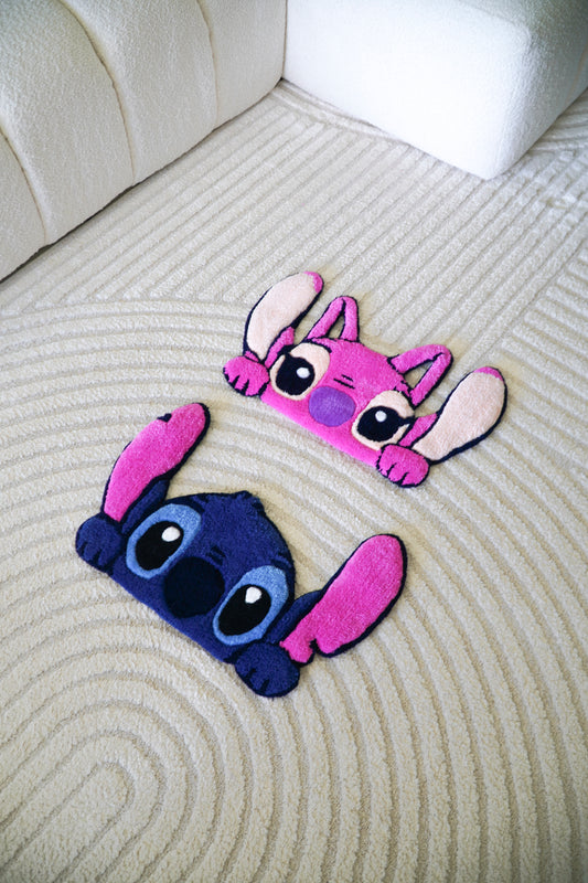 Tapis Angel (Stitch rose)