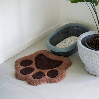 Tapis patte de chien