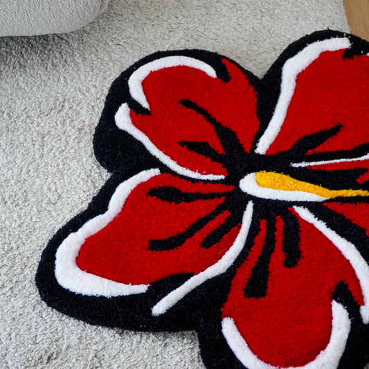 Tapis Hibiscus